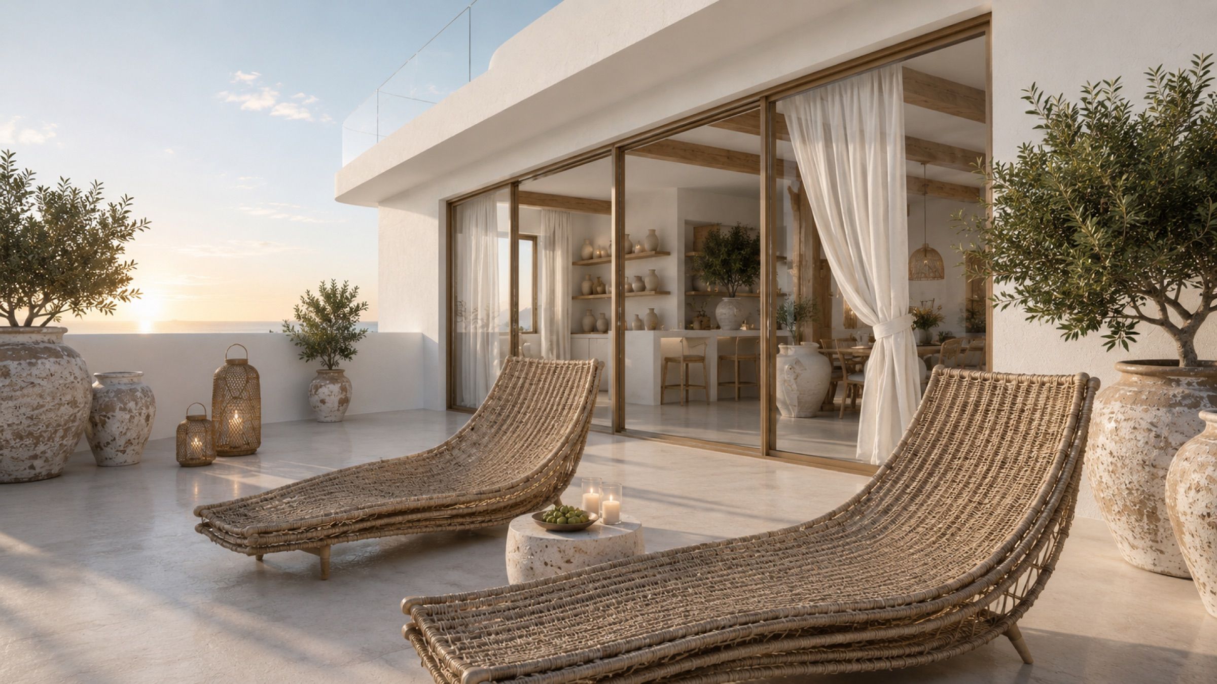 RENDER · LUXURY ONE-BEDROOM BALCONY