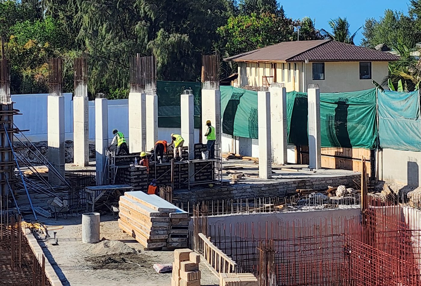 Construction site, October 2026