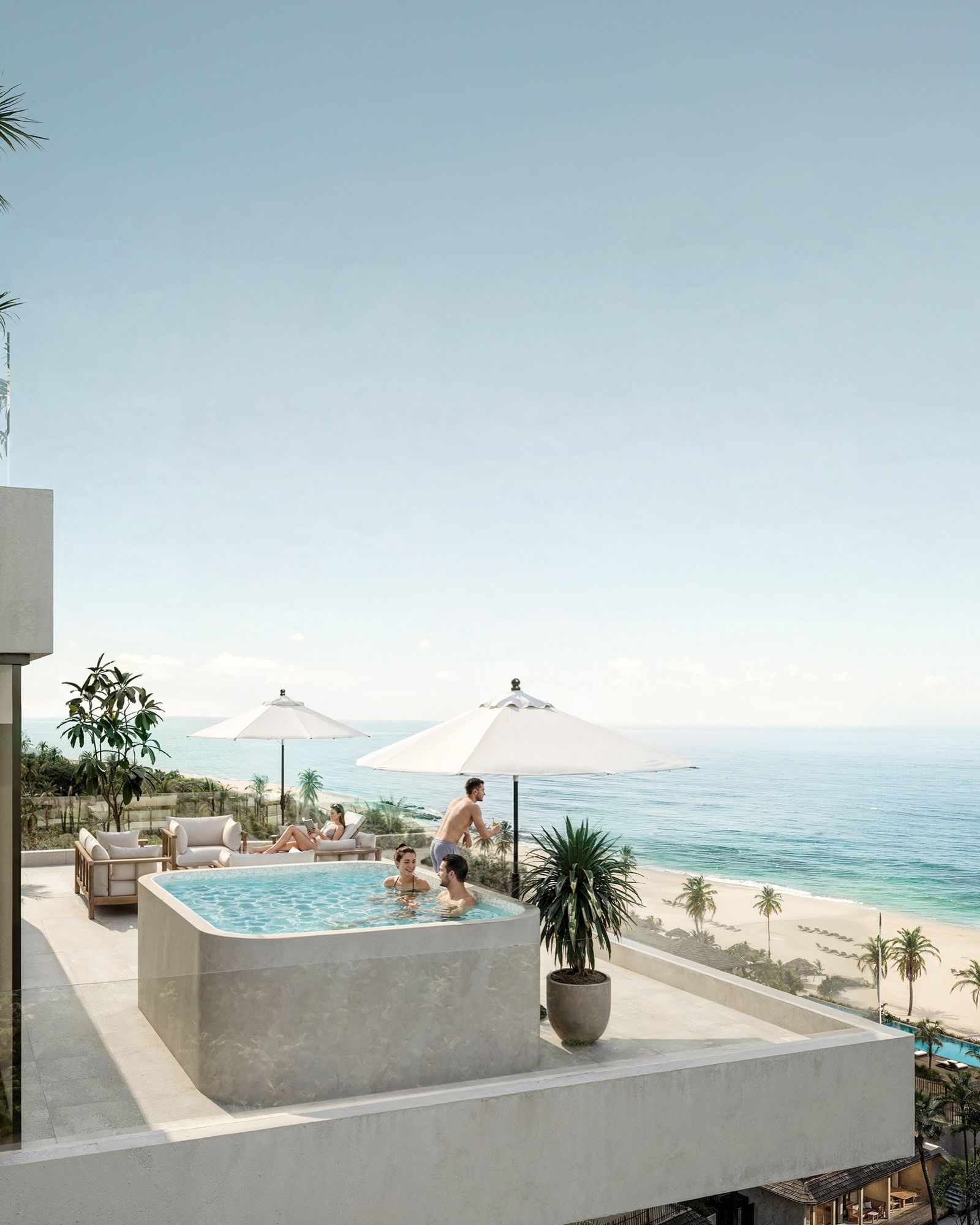 Rooftop terrace